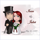 Ivan & Juliet Wedding Invitation