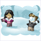 Snowball Fight (Print)